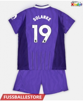 Günstige Tottenham Hotspur Dominic Solanke #19 3rd trikot Kinder 2026-27 Kurzarm (+ Kurze Hosen)